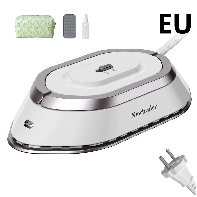 Portable Mini Electric Iron Dual-Voltage Non-Steam Travel Dry Iron 100-240V