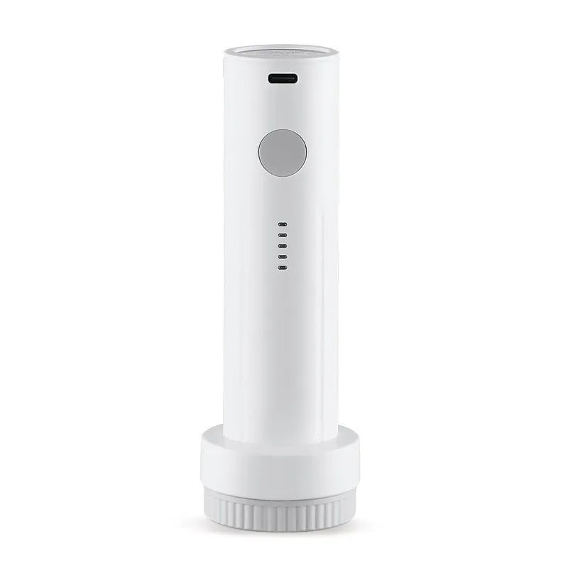 USB C Rechargeable Electric Vacuum Pump Low Noise Portable Lightweight Air Pump for Travel Compression Bag Storage Space Saving